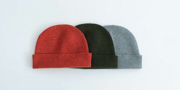 WOOL KNIT CAP 버밀리온,버밀리온, small image number 3