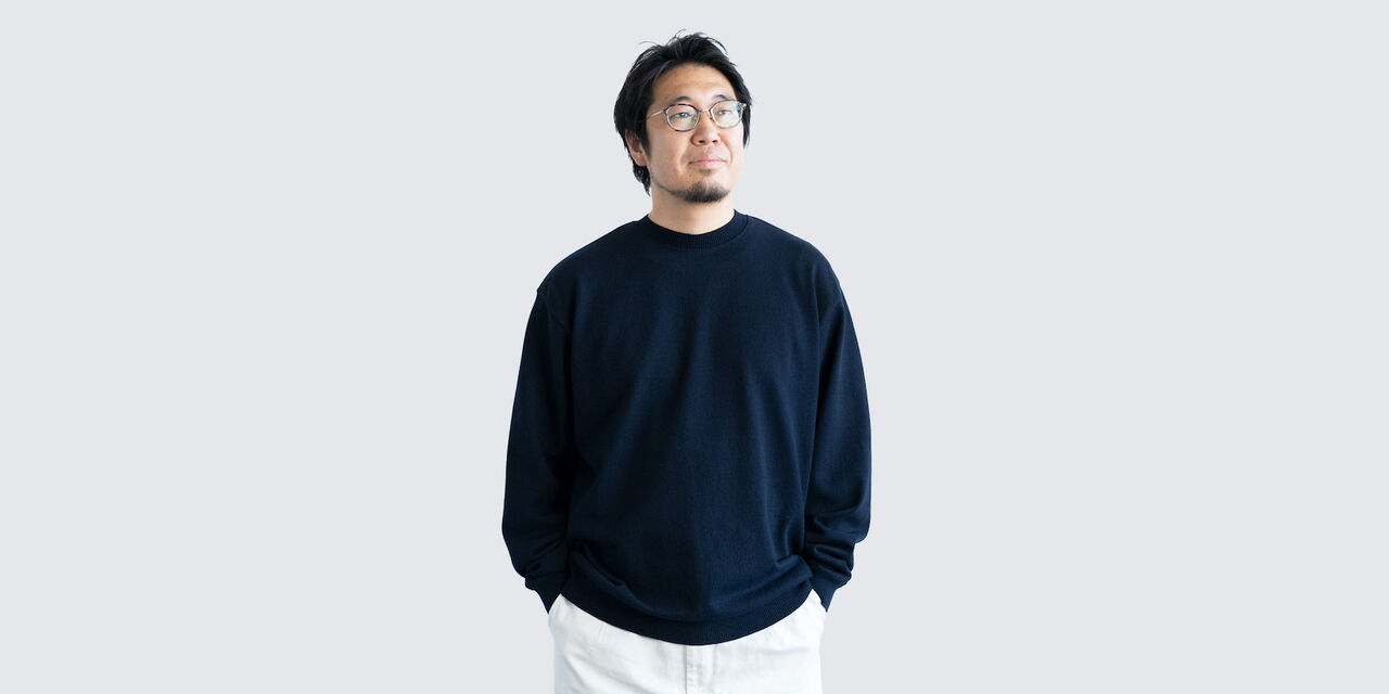 Cotton Sweater,Dark navy, large image number 3