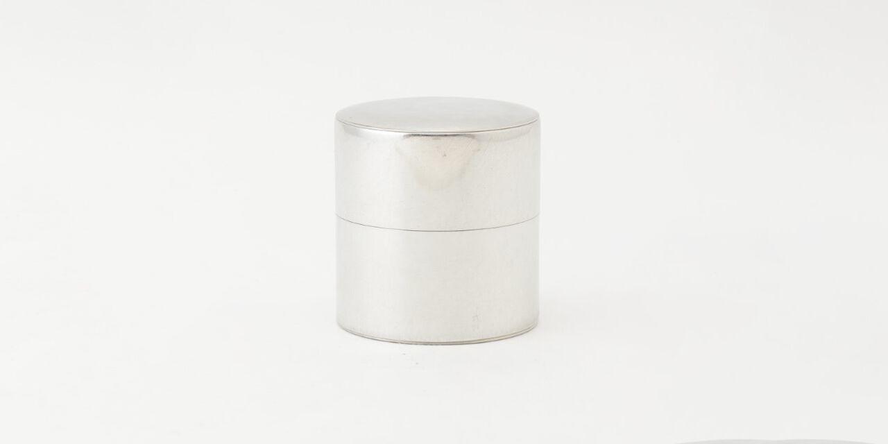 Round Tin Container SS,, large image number 0