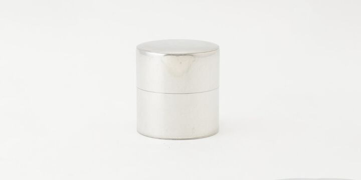 SyuRo Round Tin Container SS