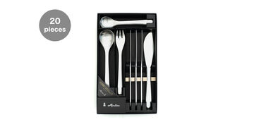 Sori Yanagi 20-Piece Cutlery and Dessert Set,, small image number 0