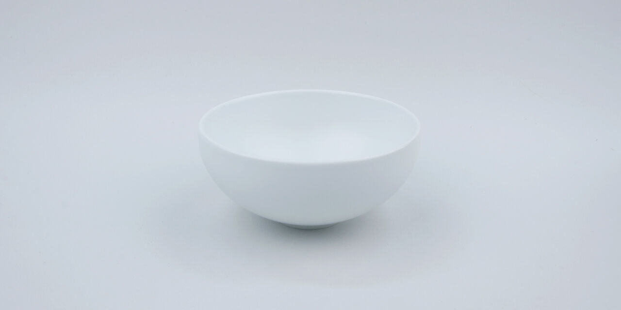 White Moon Bowl 14cm,, large image number 0
