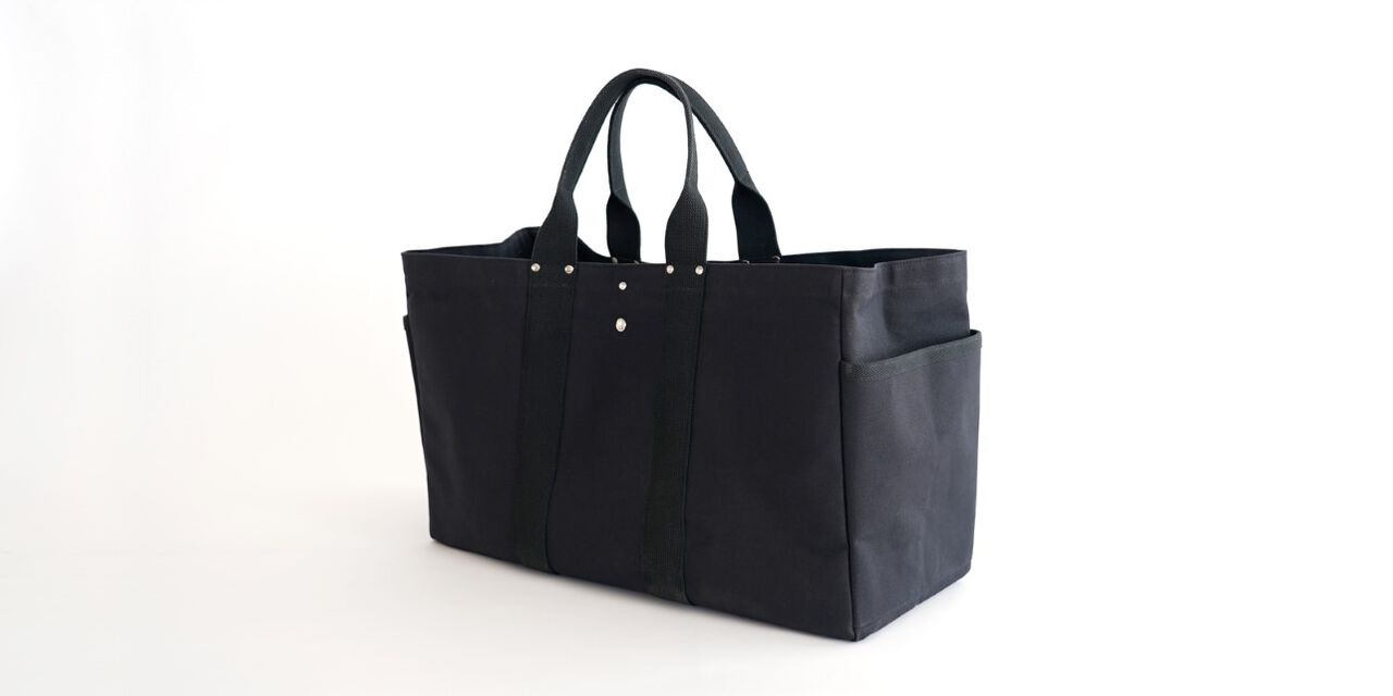 Matsunoya Heavy Canvas Tool Tote D&DEPARTMENT exclusive color,Black, large image number 1