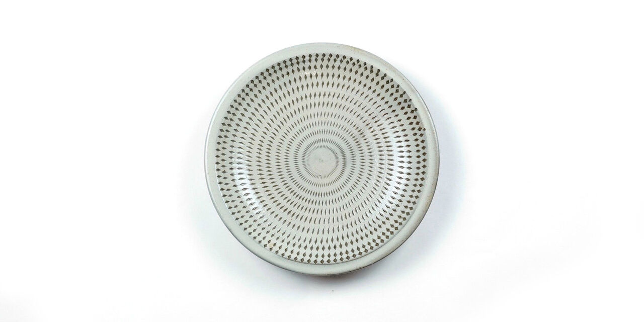 Ceramic Plate 7 Inch,White, large image number 0