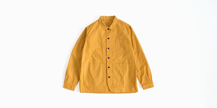 백 포켓 셔츠 머스타드 L,Mustard, medium