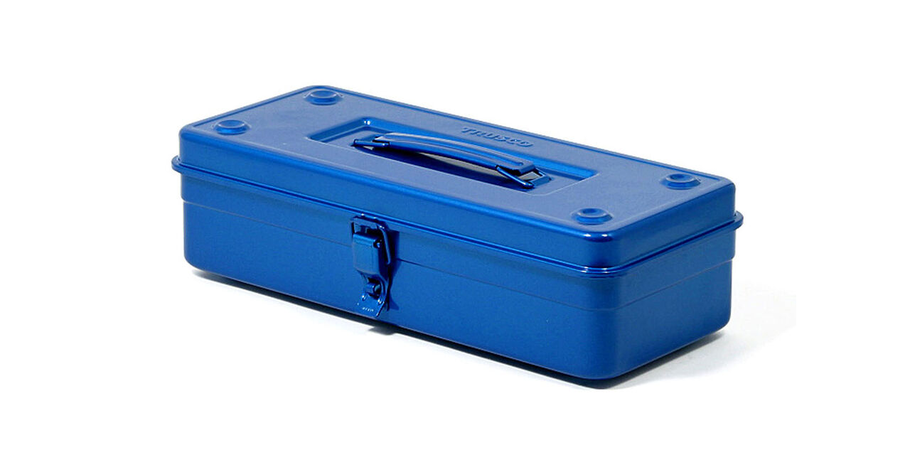 Tool box with handle Blue,, large image number 2