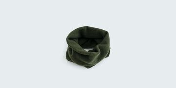 Wool Snood,Dark green, small image number 0