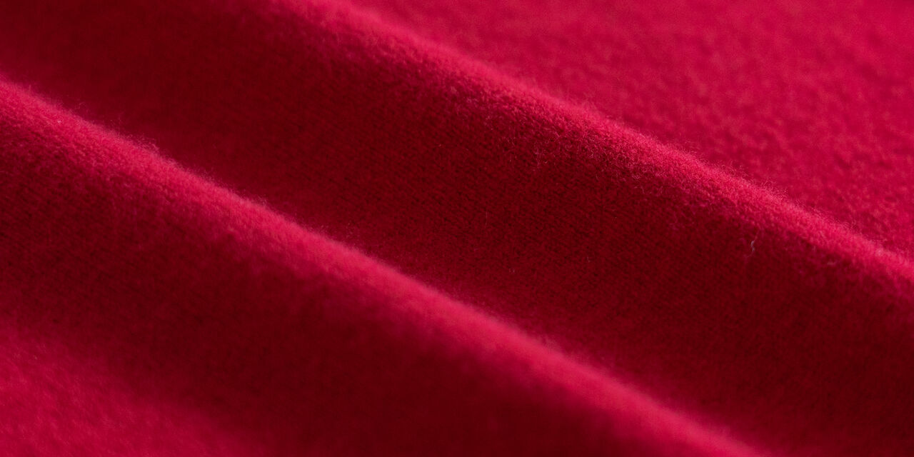 Wool Crewneck Sweater,Red, large image number 6