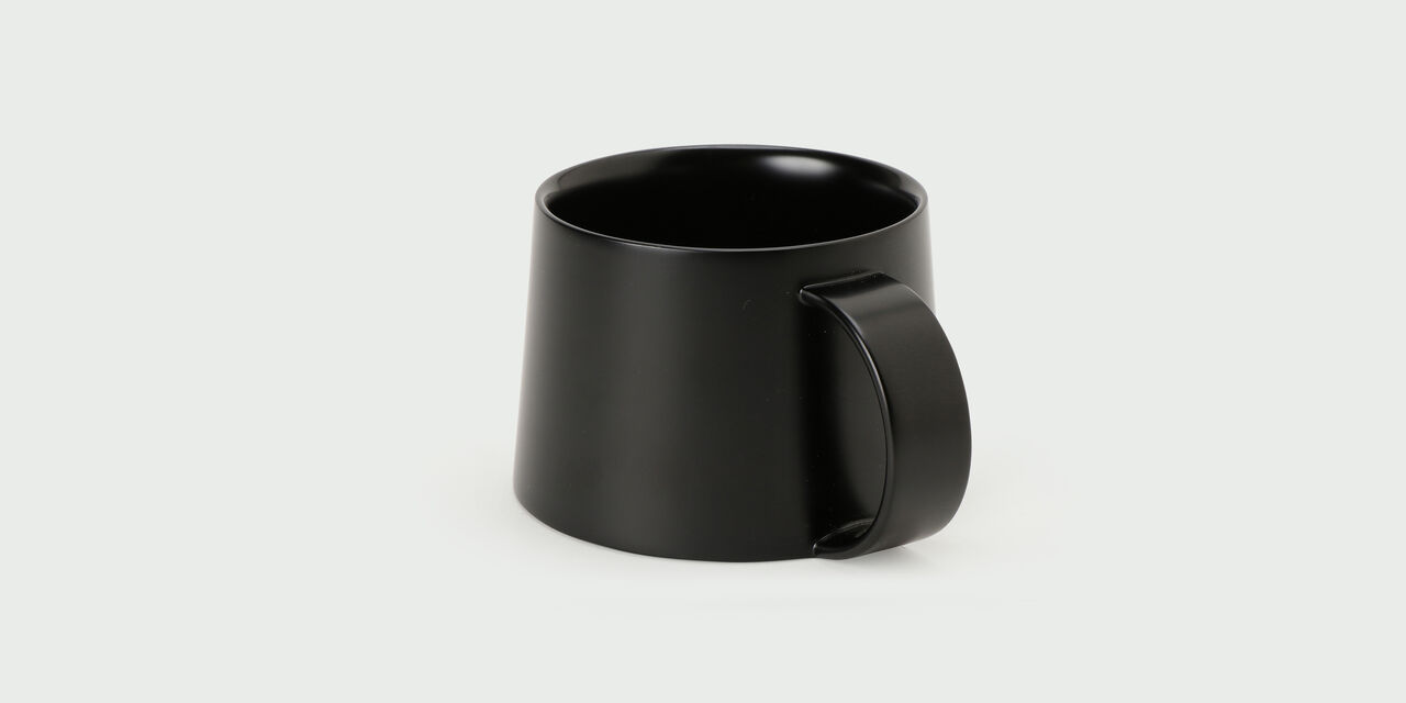 WAJIMA KIRIMOTO Urushi Coffee Cup Black,Black, large image number 2