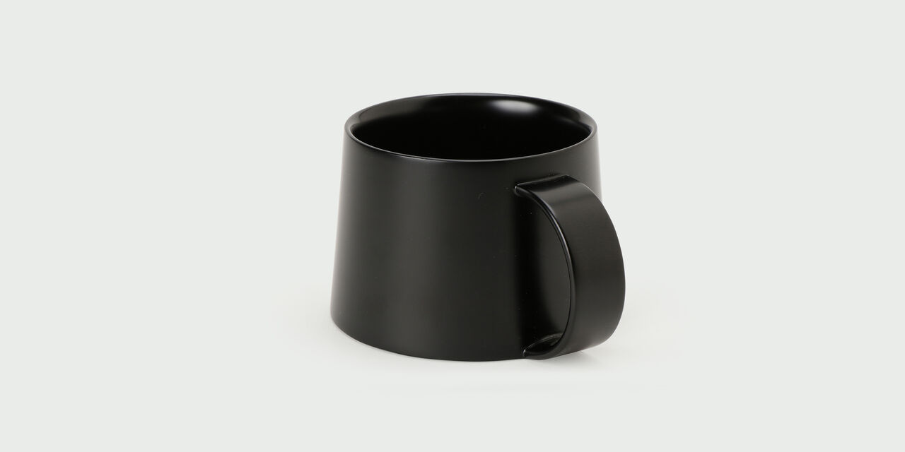 Urushi Coffee Cup Black,Black, large image number 2