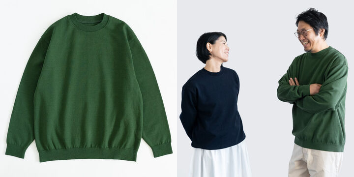 COTTON SWEATER 그린 S