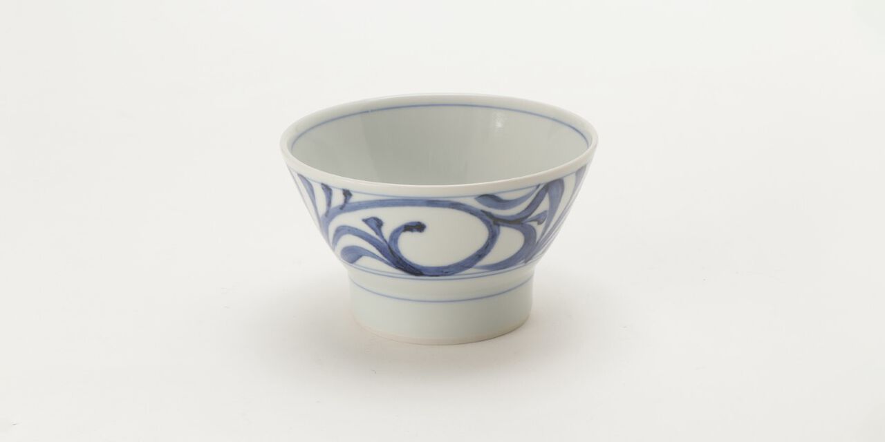 Rice Bowl "Karakusa",, large image number 1