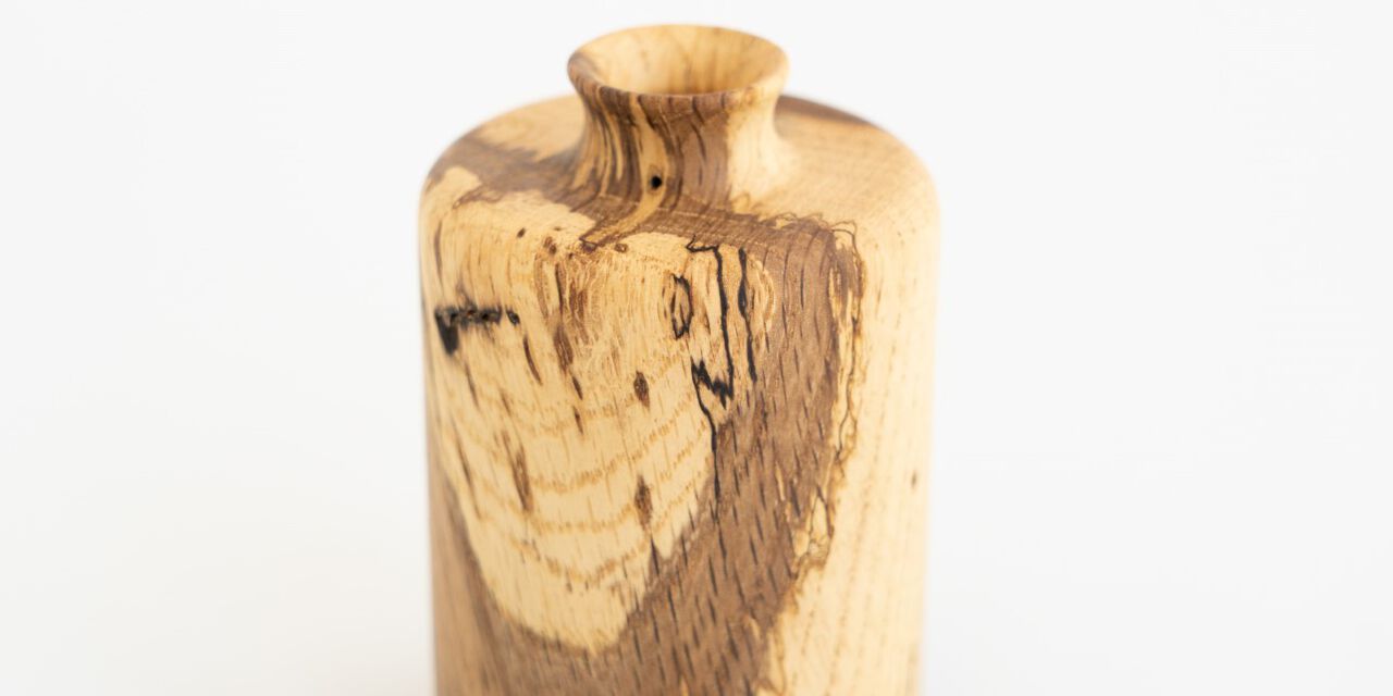 Wooden Flower Vase ”Cylinder”,, large image number 3
