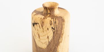 Wooden Flower Vase "Cylinder",, small image number 3