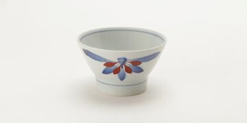 Baizangama Rice Bowl "Gosu-akagiku",, small image number 1