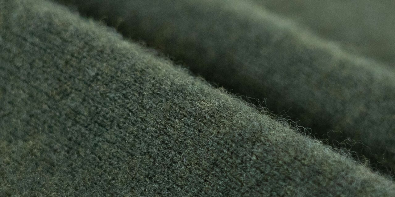 CREW NECK WOOL SWEATER 다크 그린 S,다크 그린, large image number 6