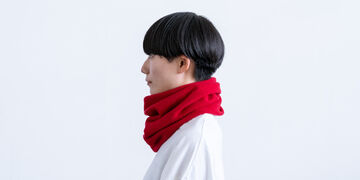 Wool Snood,Red, small image number 1