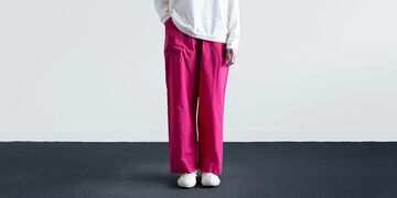 카고 팬츠 (염축가공) 핑크 L,Pink, small image number 4