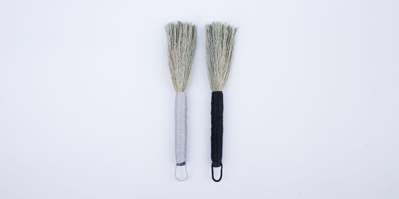 Mini Broom M gray,Gray, large image number 0