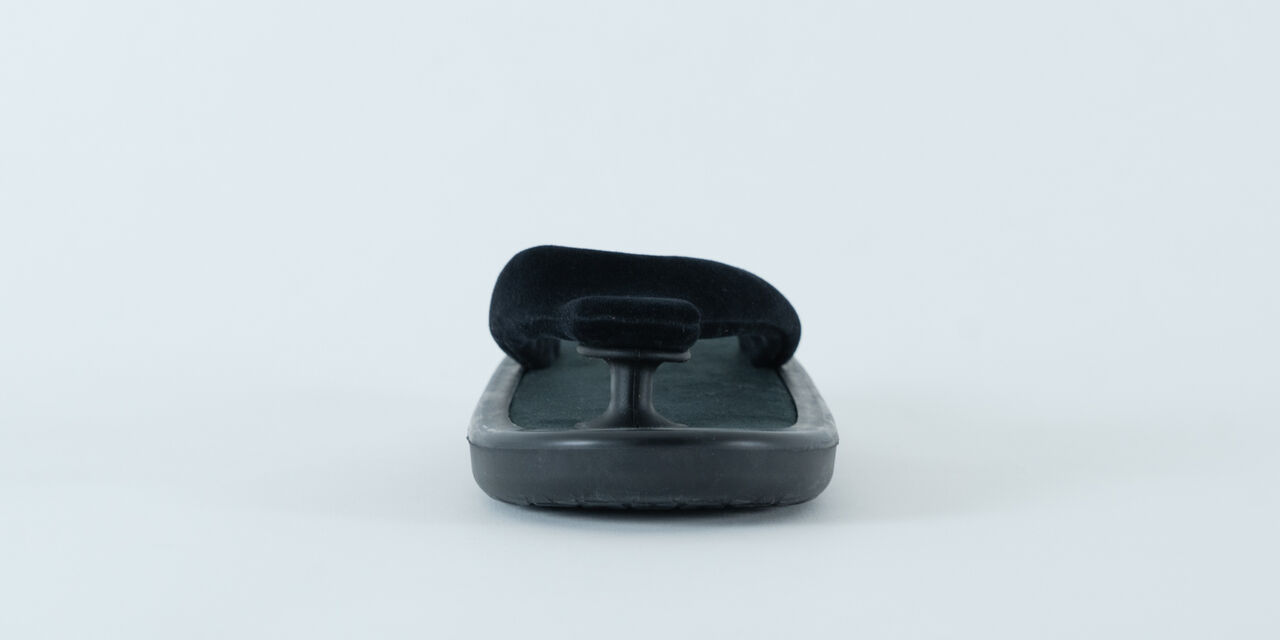 OJOJO 01 / Black Strap / Artificial Leather Insole,Black, large image number 3