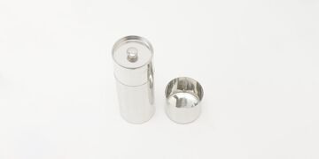Round Tin Container Long,, small image number 1
