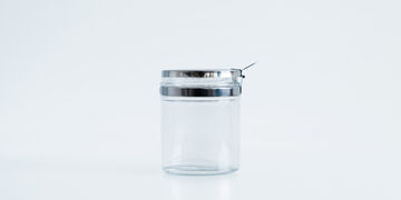 Glass Jar Clear M,CL, small image number 0