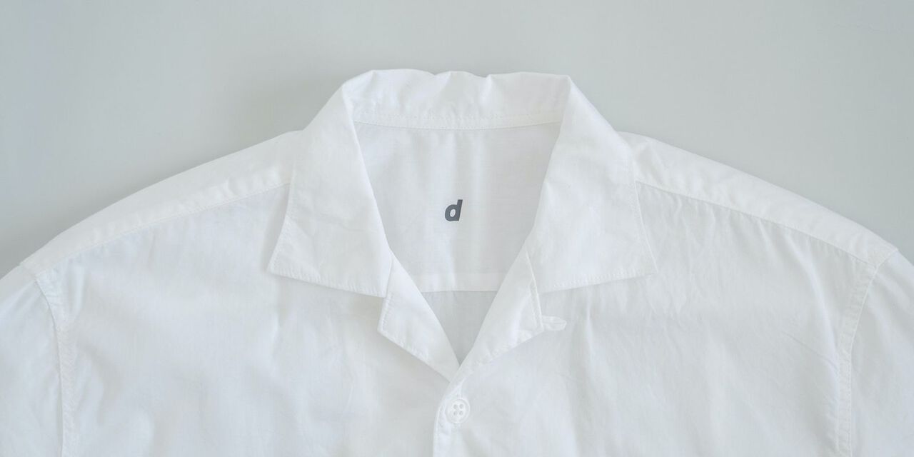 d207E SIDE POCKET SHIRT WHT L,White, large image number 1