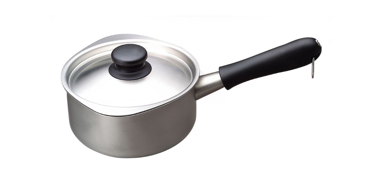 Sori Yanagi Stainless Steel Milk Pan 16cm,, large image number 2