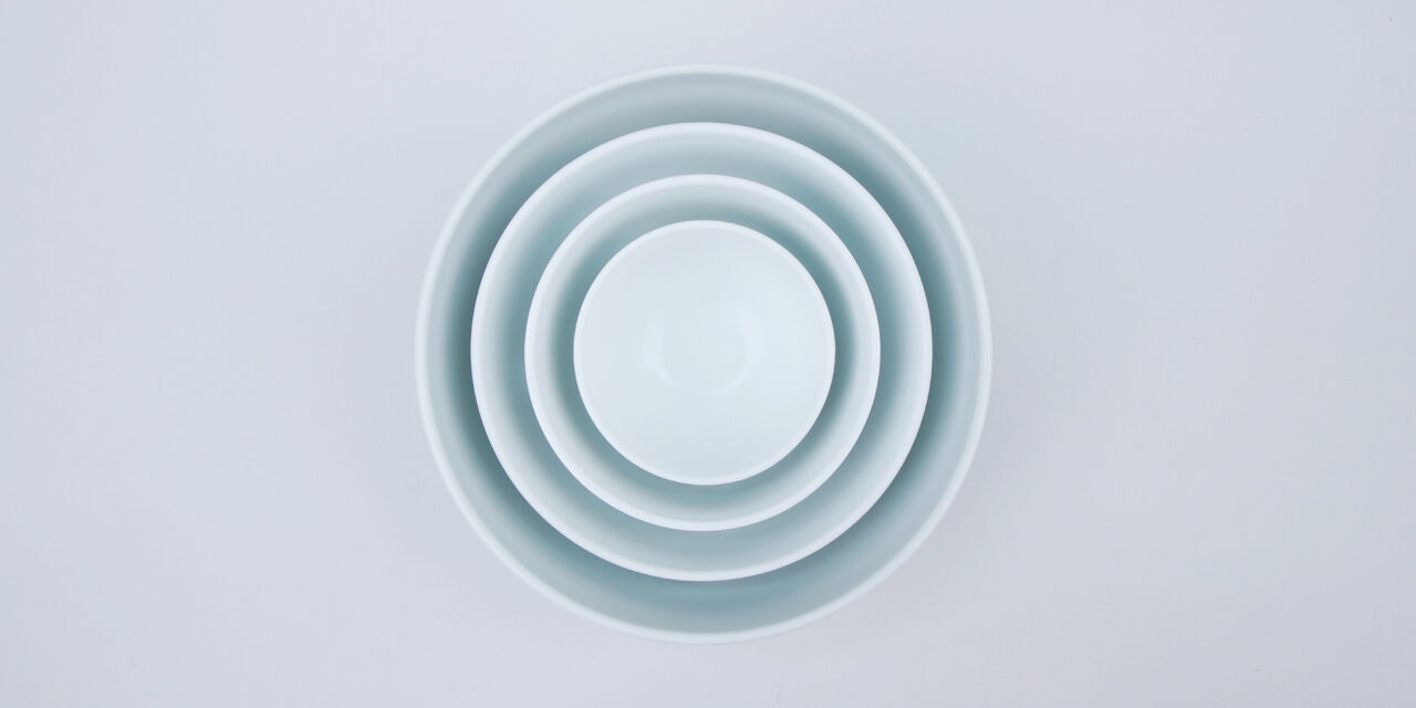 White Moon Bowl 17cm,, large image number 8
