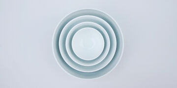 White Moon Bowl 14cm,, small image number 8
