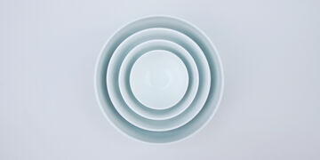 White Moon Bowl 17cm,, small image number 8