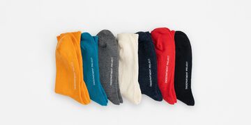 Recycled Cotton Socks,Orange, small image number 4