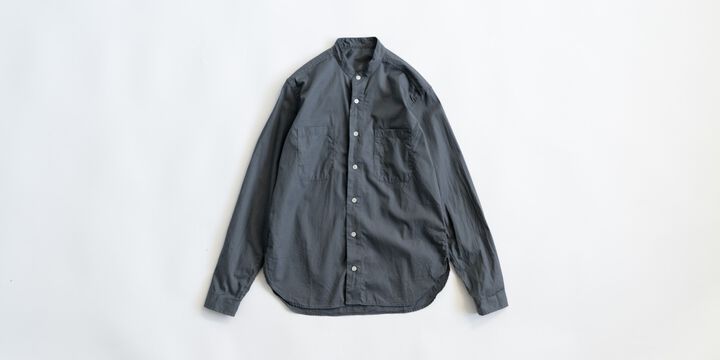 Stand衬衫,Gray, medium