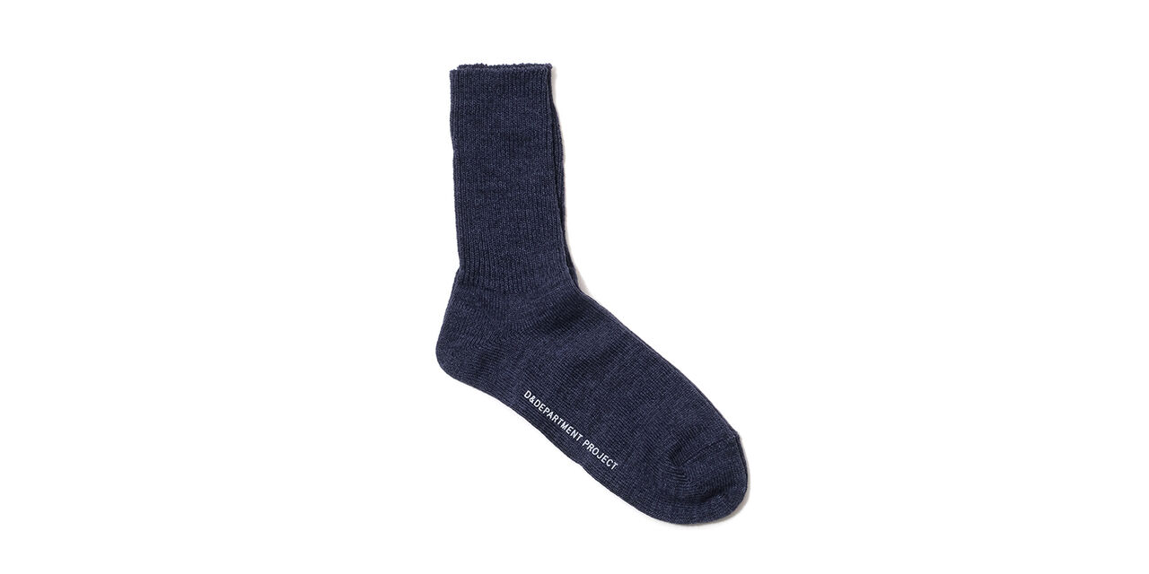 Recycled Cotton Socks,Indigo, large image number 0