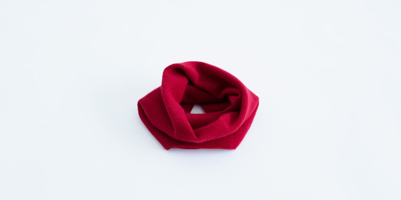 Wool Snood,Red, large image number 0