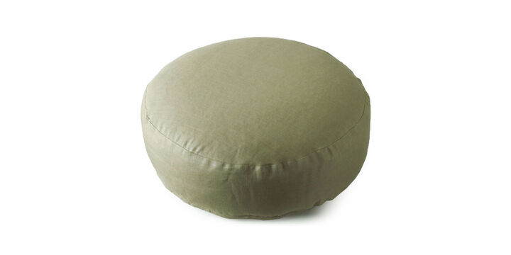 FIBER ART STUDIO 쿠션체어 라운드 그레이카키,Khaki, medium