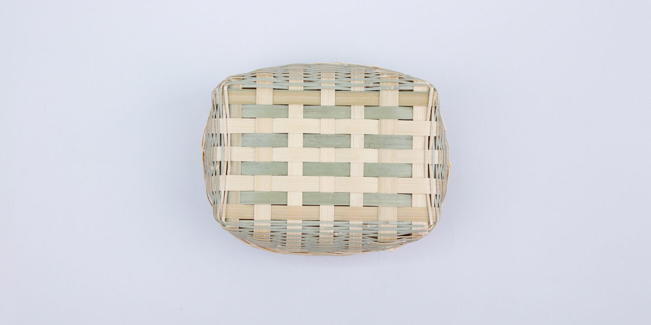 Bamboo Crafts Basket Square S,, large image number 1