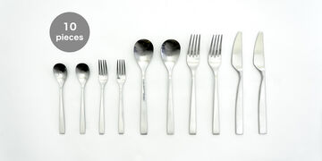 10-Piece Stainless Steel Cutlery Set,, small image number 0