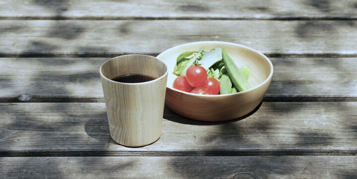 Kami glass / Wooden Cup
