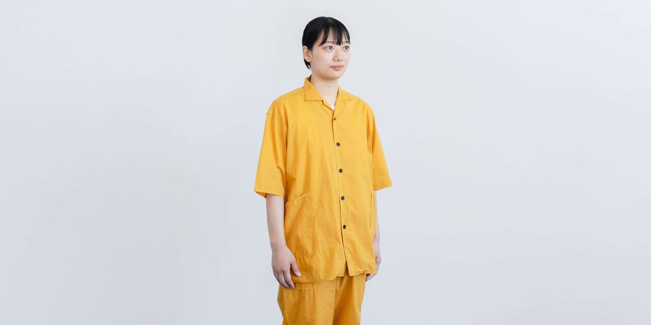 Side Pocket Shirt,Mustard, large image number 1