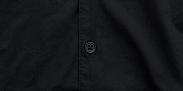 사이드 포켓 셔츠 (염축가공) 블랙 M,Black, small image number 5