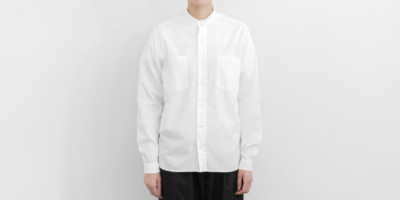 Stand Shirt,White, large image number 1