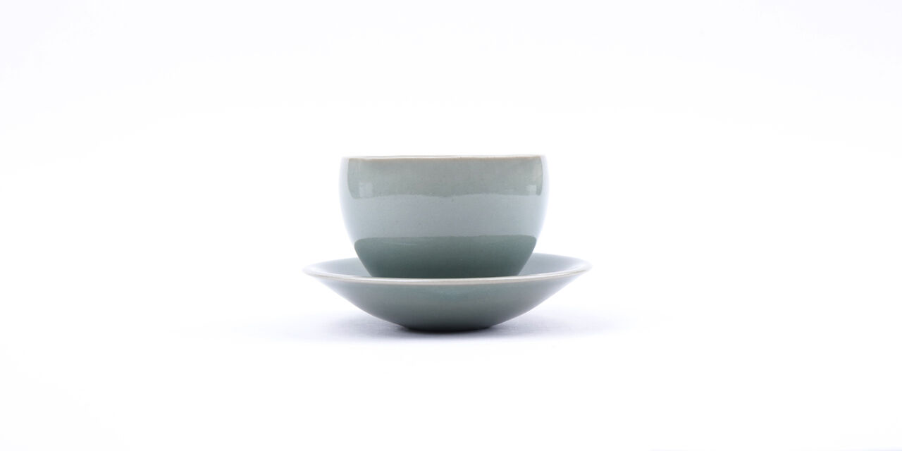 Celadon Teacup Set,, large image number 2
