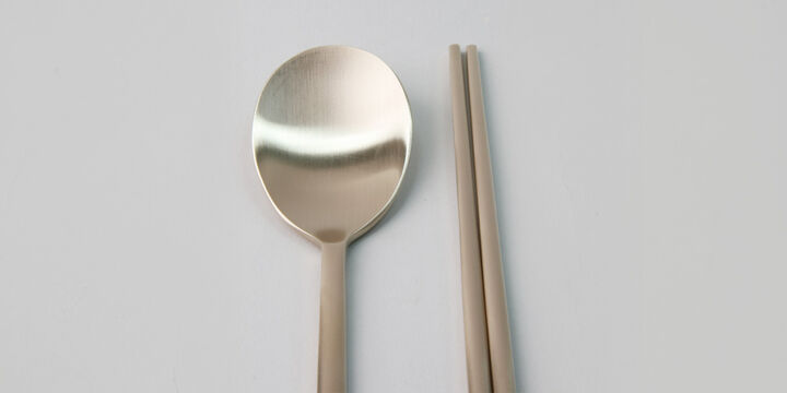 Brasswear Spoon/Chopsticks set,, medium