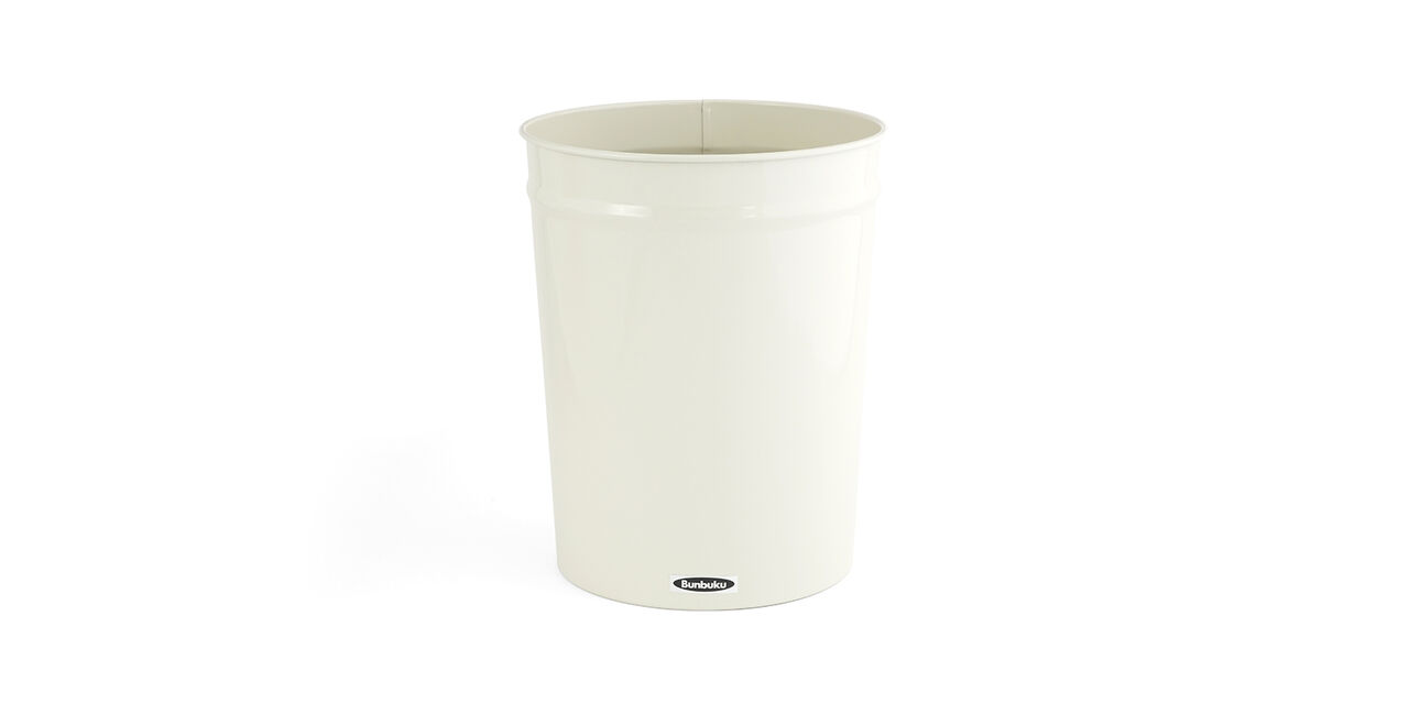Tapered Waste Basket,Ivory, large image number 0