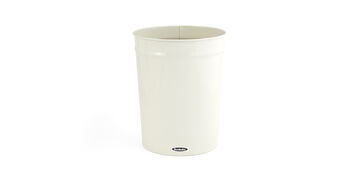 Tapered Waste Basket,Ivory, small image number 0