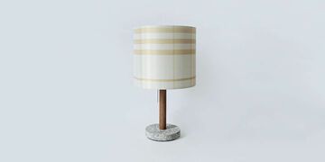 테이블 라이트 003 (실크/베이지 체크),003, small image number 0