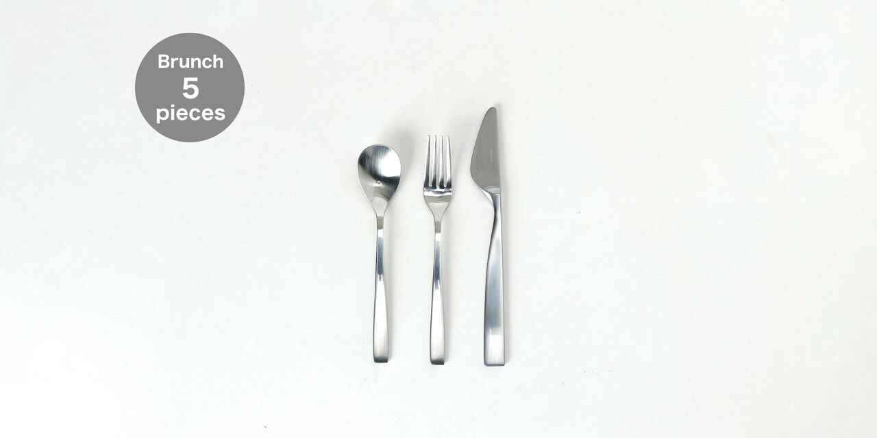 5-Piece Stainless Steel Brunch Cutlery Set,, large image number 0