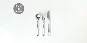 5-Piece Stainless Steel Brunch Cutlery Set,, small image number 0
