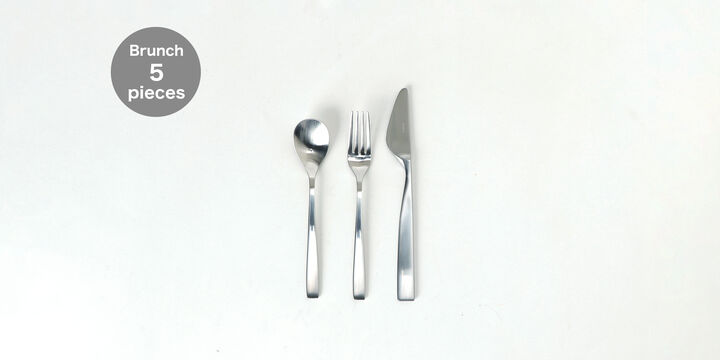 SUNAO 5-Piece Stainless Steel Brunch Cutlery Set